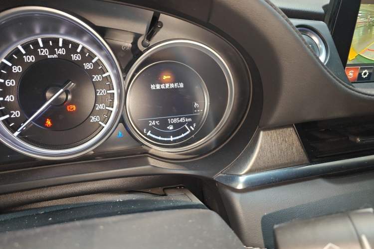 Used Mazda Atenza 2021 2.5L Sky Blue Sport Edition Odometer Close Up
