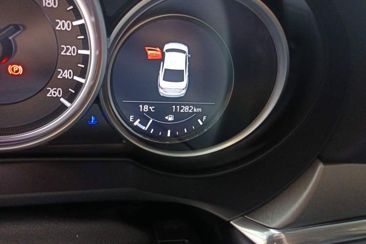 Used Mazda Atenza 2021 2.5L Sky Blue Sport Edition Odometer Close Up