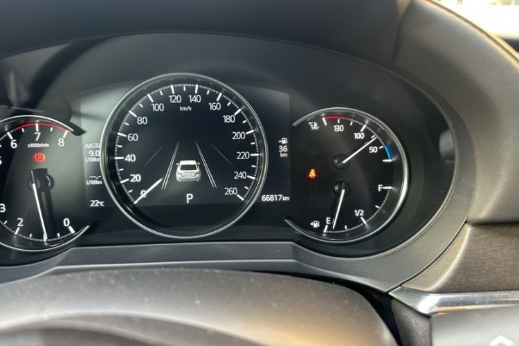 Used Mazda Atenza 2021 2.5L Blue Sky Prestige Edition Odometer Close Up