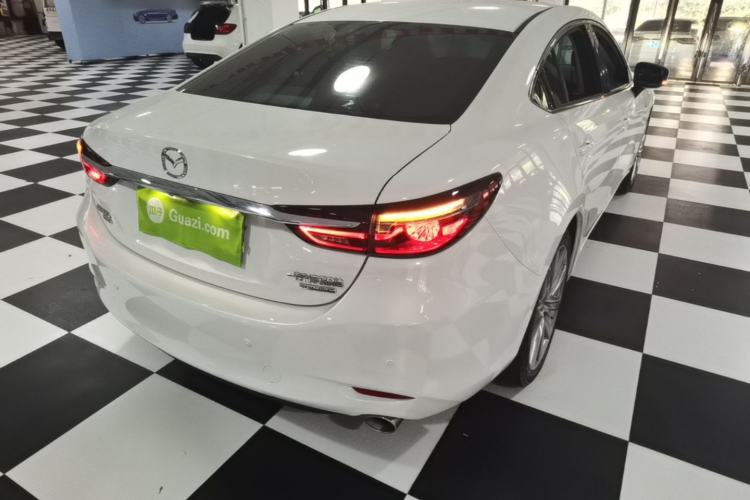 Used Mazda Atenza 2021 2.5L Sky Blue Sport Edition Rear Right 45 Deg
