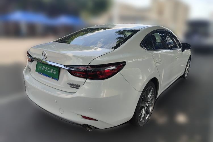 Used Mazda Atenza 2021 2.5L Sky Blue Sport Edition Rear Right 45 Deg