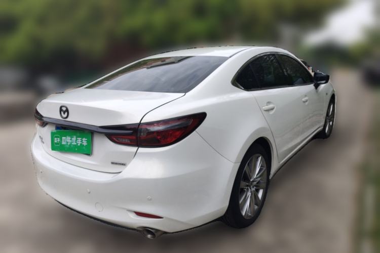 Used Mazda Atenza 2021 2.5L Sky Blue Sport Edition Rear Right 45 Deg