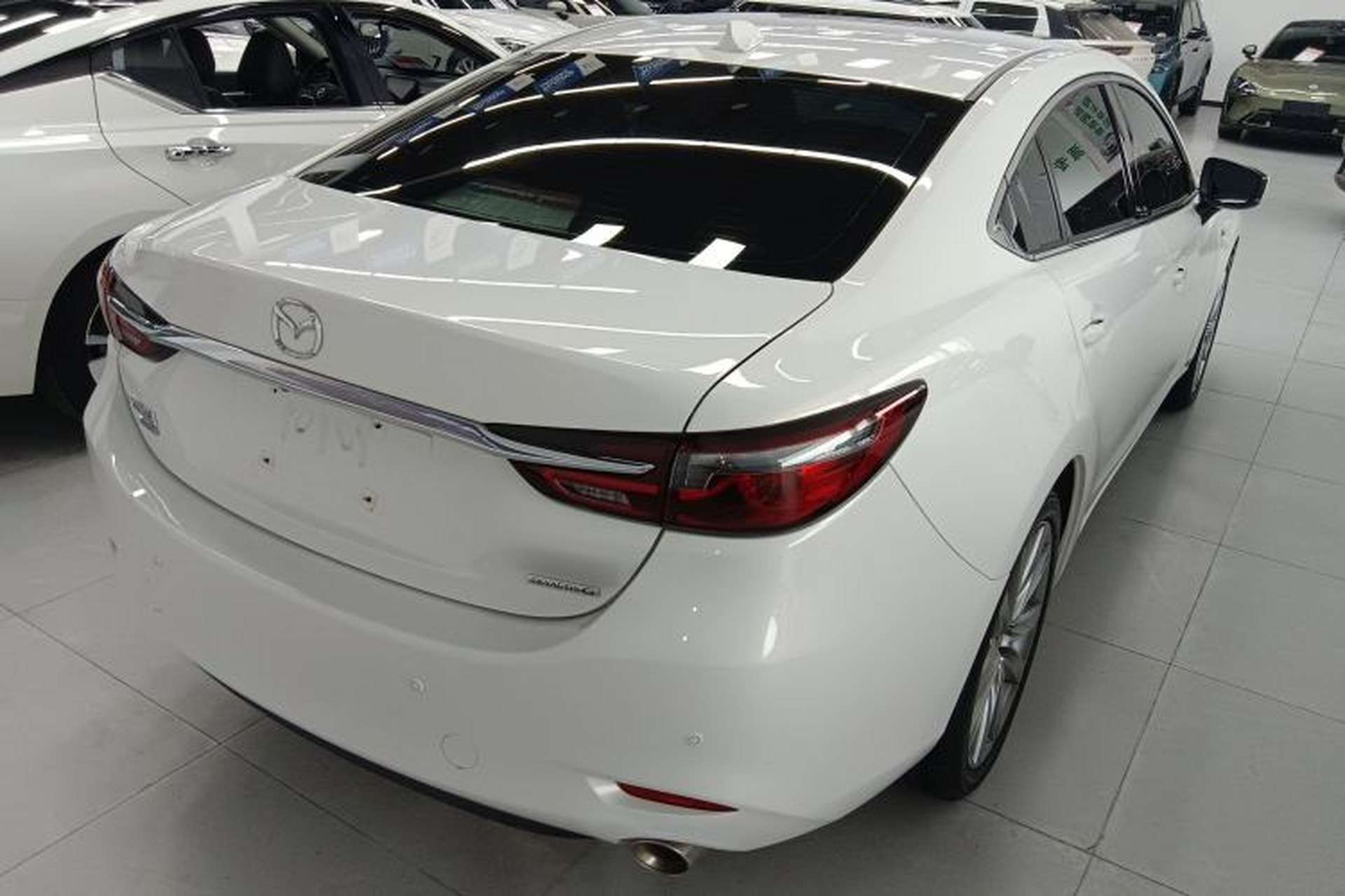 Used Mazda Atenza 2021 2.5L Sky Blue Sport Edition Rear Right 45 Deg