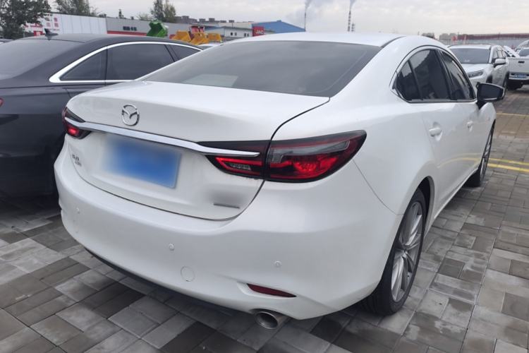 Used Mazda Atenza 2021 2.5L Sky Blue Sport Edition Rear Right 45 Deg