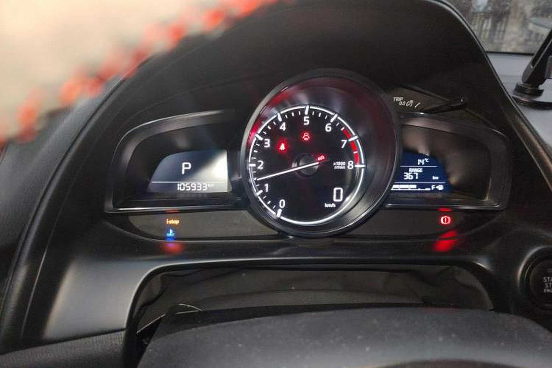 Used Mazda CX-3 2018 2.0L Automatic Prestige Edition Odometer Close Up