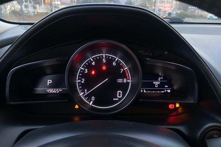 Used Mazda CX-3 2018 2.0L Automatic Prestige Edition Odometer Close Up