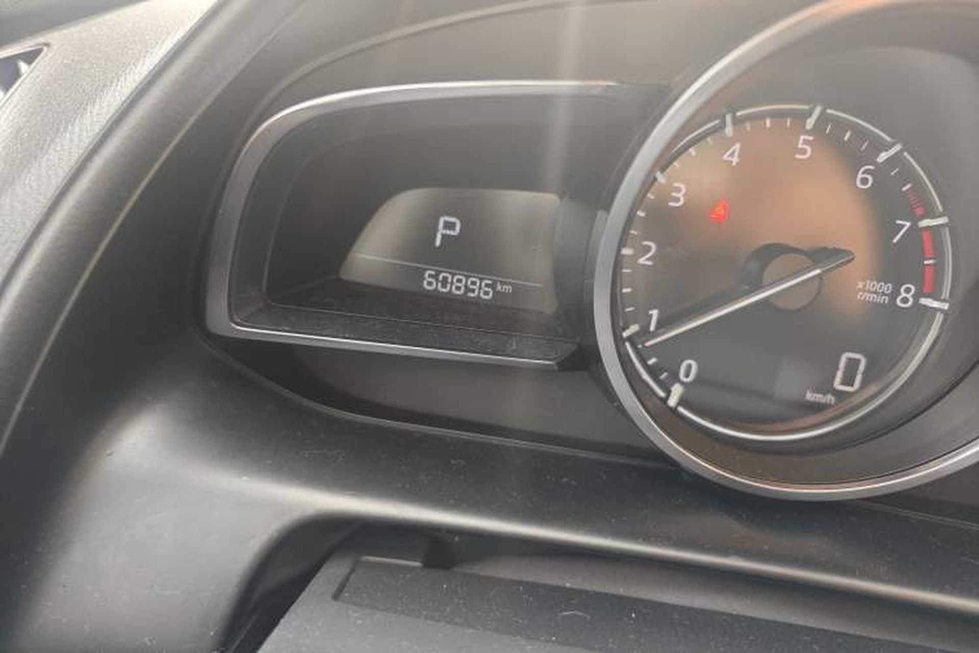 Used Mazda CX-3 2018 2.0L Automatic Prestige Edition Odometer Close Up