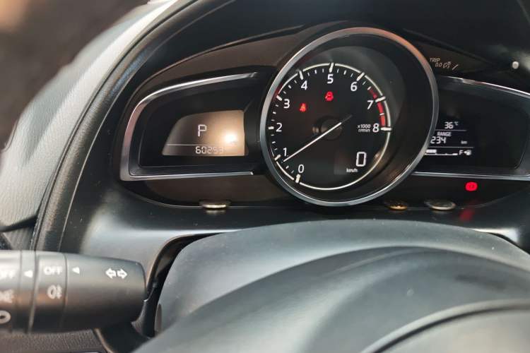 Used Mazda CX-3 2018 2.0L Automatic Prestige Edition Odometer Close Up