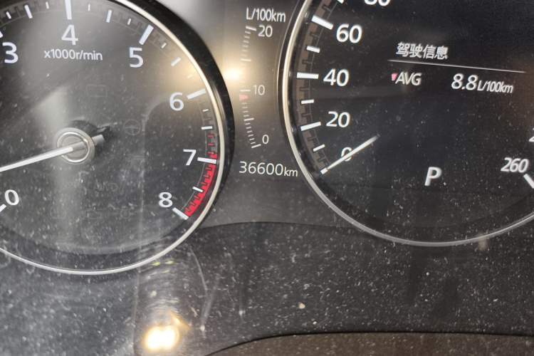 Used Mazda CX-30 2020 2.0L Automatic Joyful Model Odometer Close Up