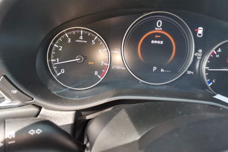 Used Mazda CX-30 2020 2.0L Automatic YAYUE Version Odometer Close Up