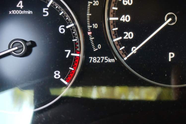 Used Mazda CX-30 2020 2.0L Automatic YAYUE Version Odometer Close Up