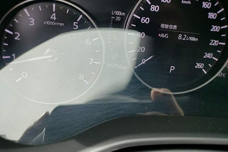 Used Mazda CX-30 2020 2.0L Automatic Joyful Model Odometer Close Up