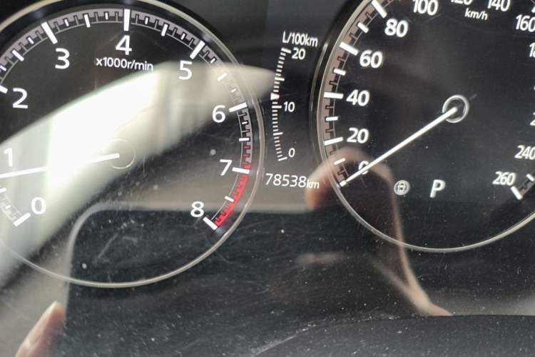 Used Mazda CX-30 2020 2.0L Automatic Yaoyue Model Odometer Close Up