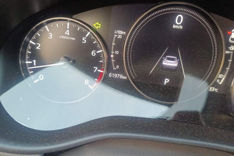 Used Mazda CX-30 2020 2.0L Automatic Joyful Model Odometer Close Up