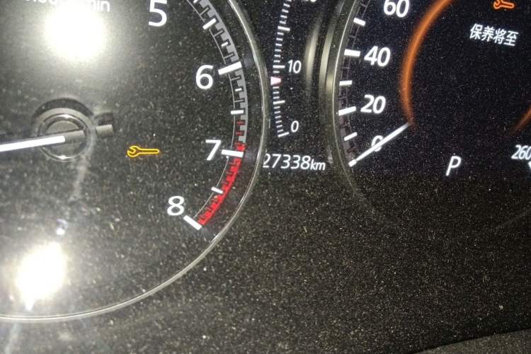Used Mazda CX-30 2020 2.0L Automatic Joyful Model Odometer Close Up