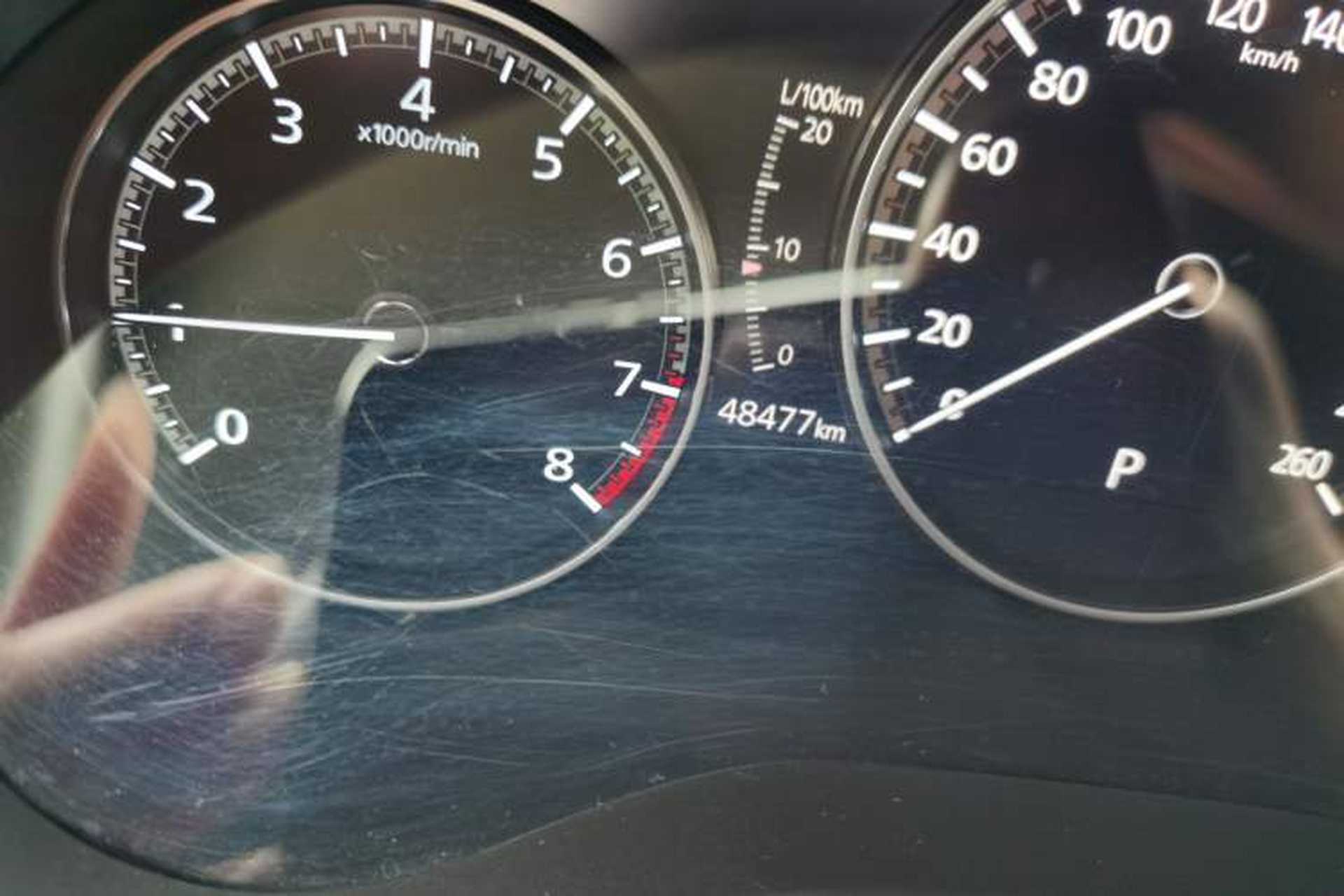 Used Mazda CX-30 2020 2.0L Automatic Joyful Model Odometer Close Up