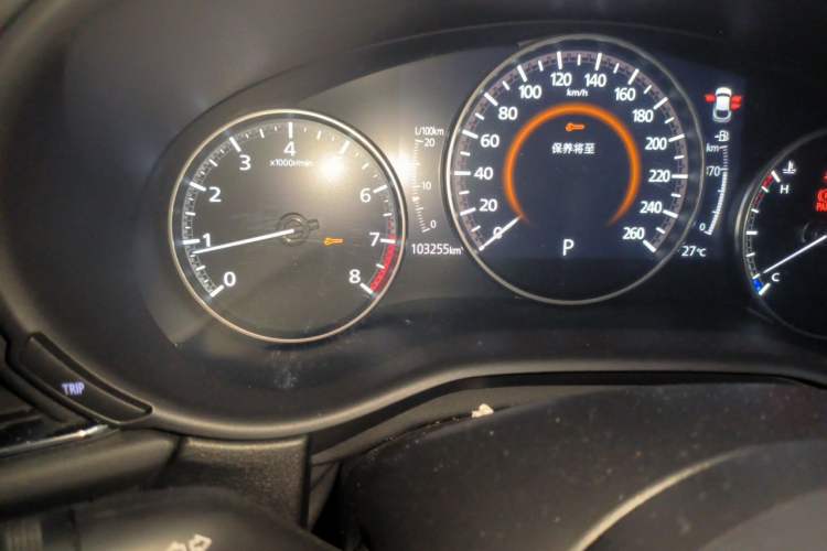 Used Mazda CX-30 2020 2.0L Automatic Joyful Model Odometer Close Up