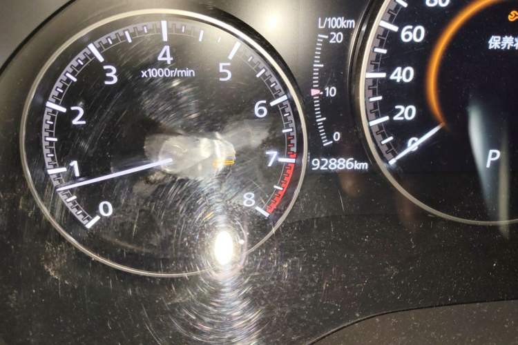 Used Mazda CX-30 2020 2.0L Automatic Joyful Model Odometer Close Up