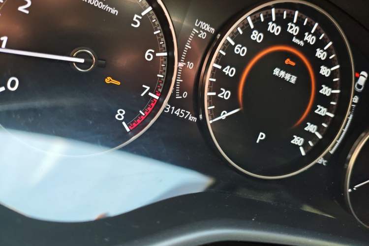 Used Mazda CX-30 2020 2.0L Automatic Joyful Model Odometer Close Up
