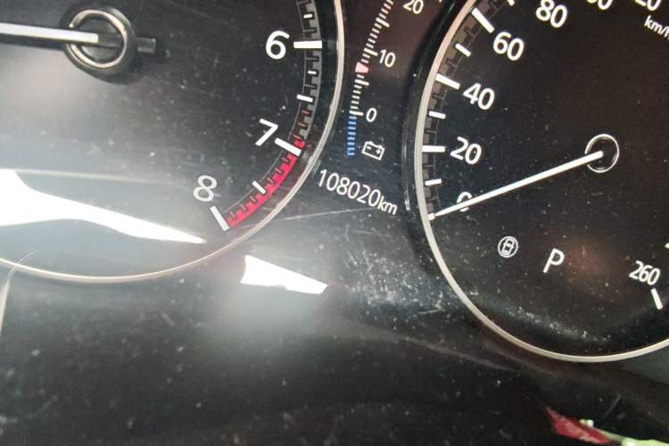 Used Mazda CX-30 2020 2.0L X Compression Ignition Prestige Version Odometer Close Up