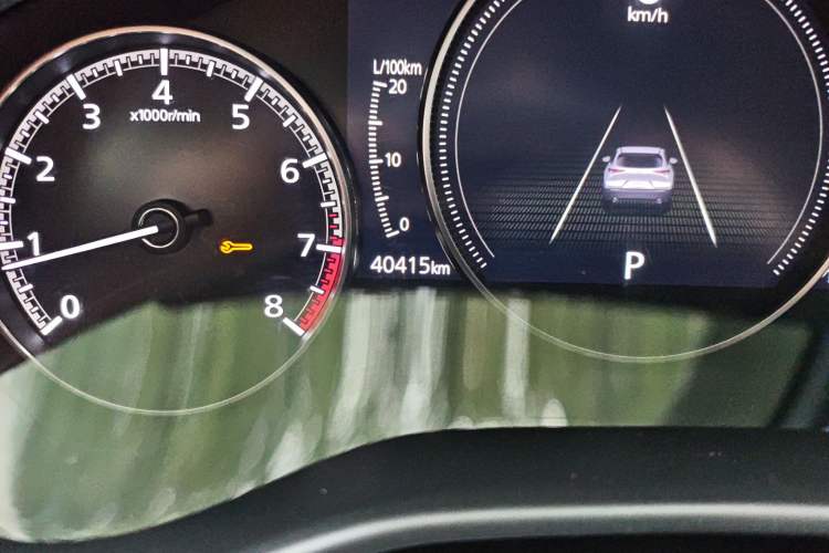 Used Mazda CX-30 2020 2.0L Automatic Zhiyue Trim Odometer Close Up