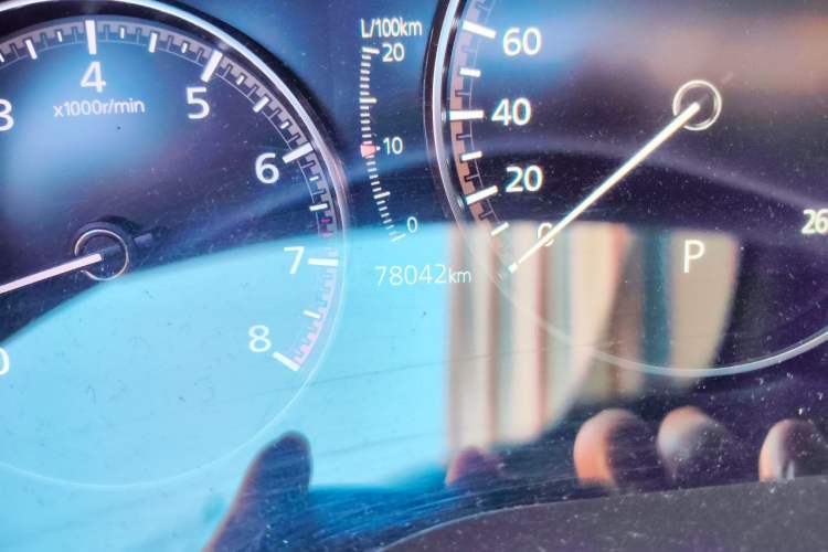 Used Mazda CX-30 2020 2.0L Automatic Joyful Model Odometer Close Up