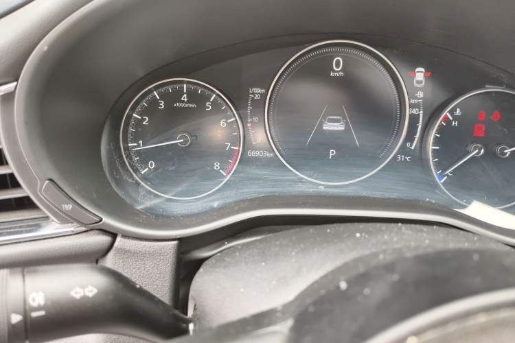 Used Mazda CX-30 2020 2.0L Automatic Joyful Model Odometer Close Up