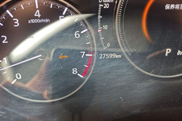 Used Mazda CX-30 2020 2.0L Automatic Joyful Model Odometer Close Up