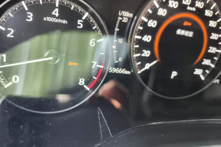 Used Mazda CX-30 2020 2.0L Automatic Joyful Model Odometer Close Up