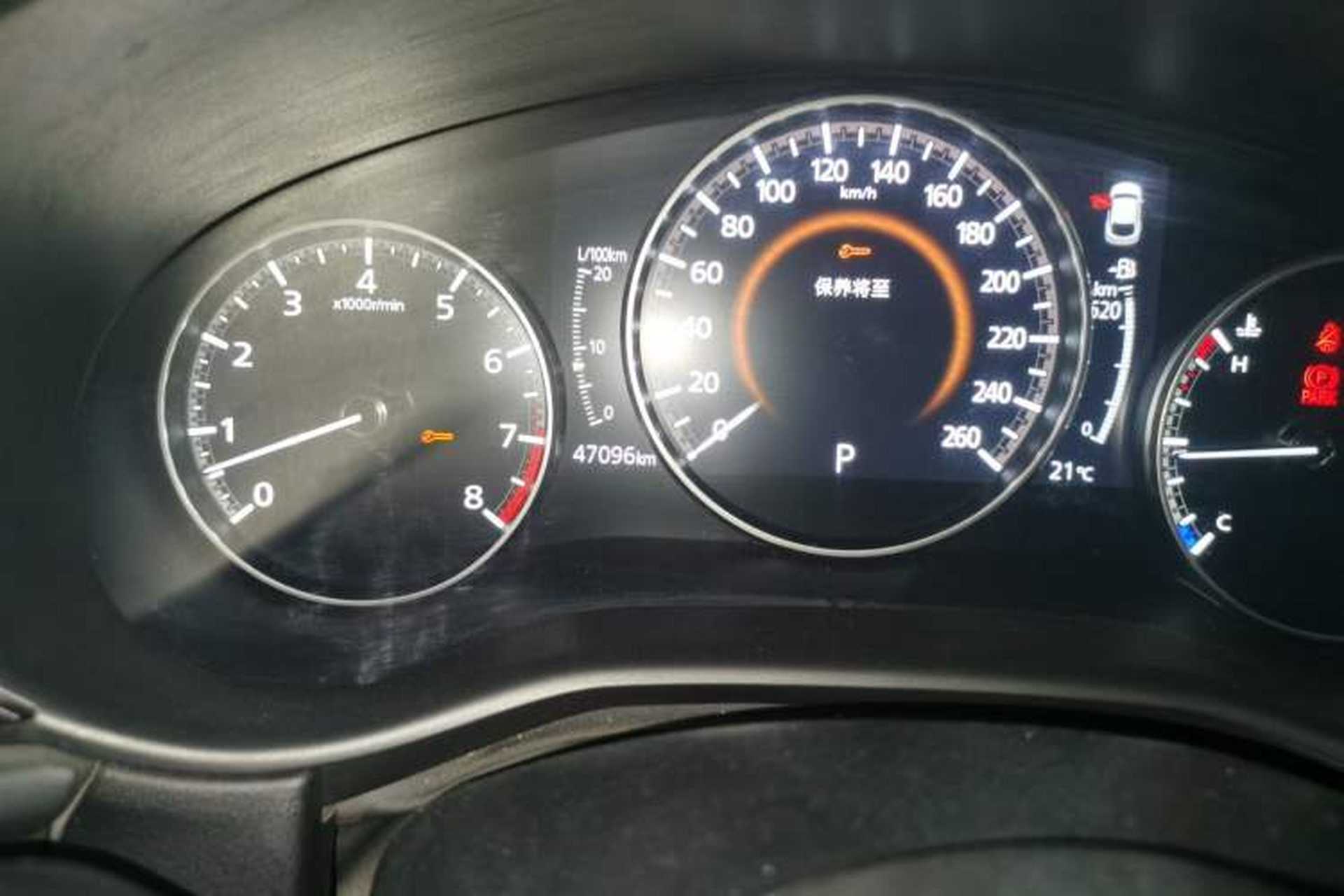 Used Mazda CX-30 2020 2.0L Automatic Zhiyue Trim Odometer Close Up