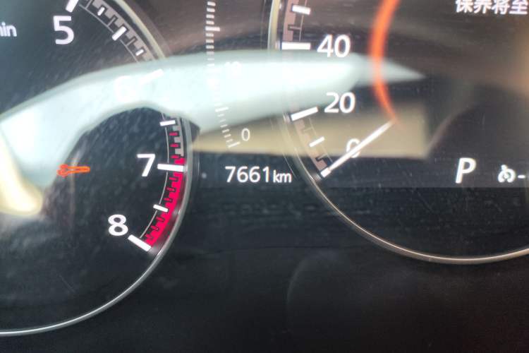 Used Mazda CX-30 2021 2.0L Automatic Joyful Edition Odometer Close Up