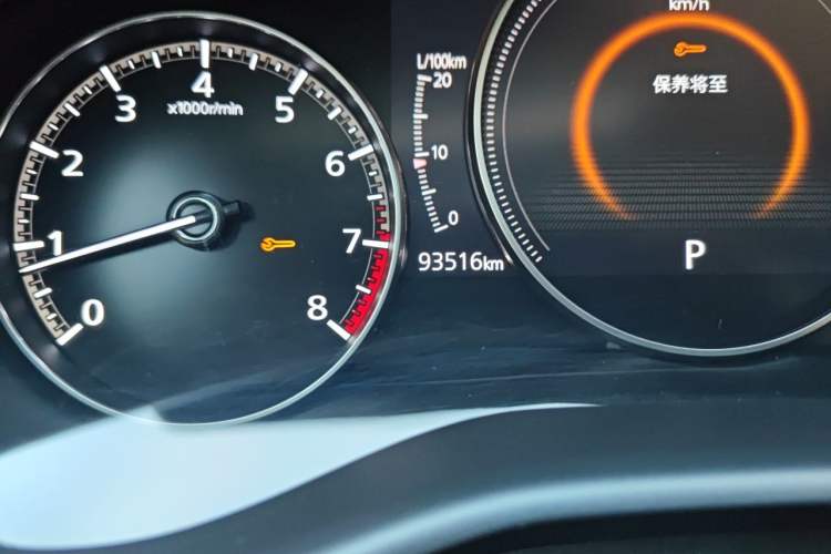 Used Mazda CX-30 2021 2.0L Automatic YAYUE Version Odometer Close Up