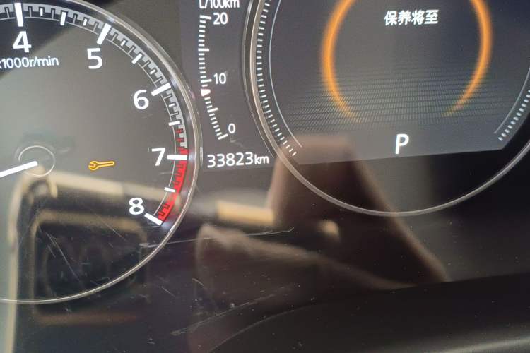 Used Mazda CX-30 2021 2.0L Automatic Joyful Edition Odometer Close Up