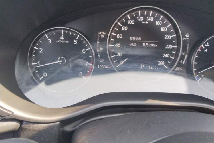 Used Mazda CX-30 2021 2.0L Automatic YAYUE Version Odometer Close Up