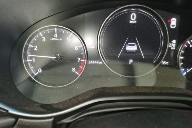 Used Mazda CX-30 2021 2.0L Automatic Joyful Edition Odometer Close Up