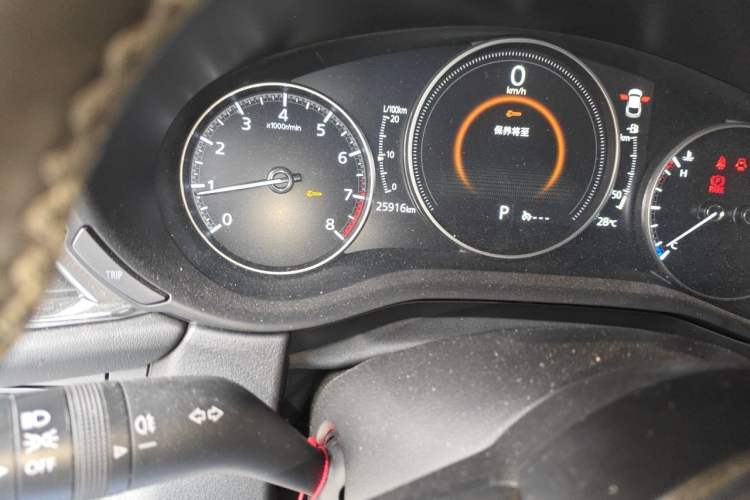 Used Mazda CX-30 2021 2.0L Automatic Joyful Edition Odometer Close Up