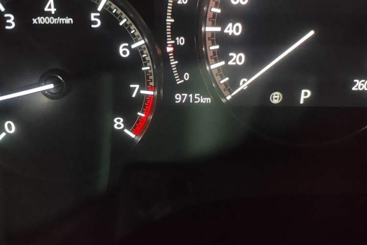 Used Mazda CX-30 2021 2.0L Automatic Zunyue Trim Odometer Close Up