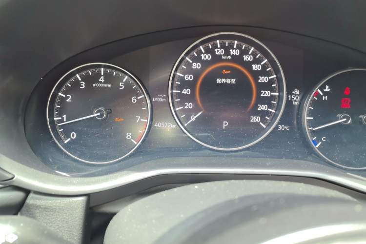 Used Mazda CX-30 2021 2.0L Automatic YAYUE Version Odometer Close Up