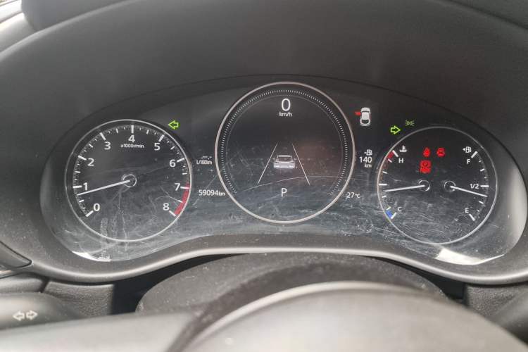 Used Mazda CX-30 2021 2.0L Automatic YAYUE Version Odometer Close Up