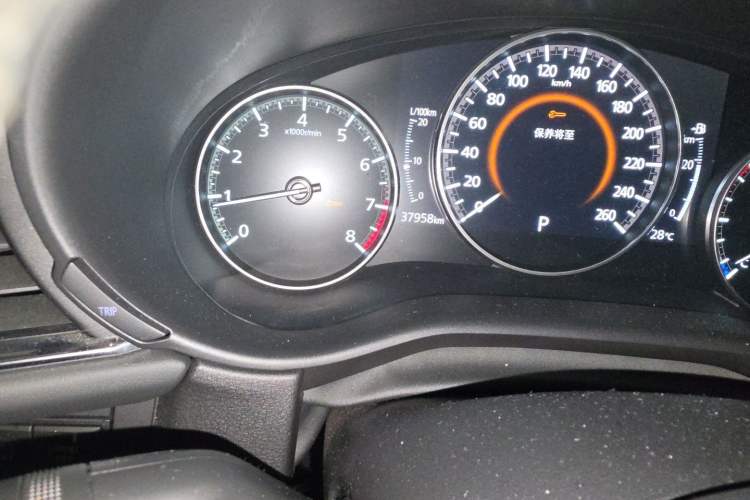 Used Mazda CX-30 2021 2.0L Automatic Joyful Edition Odometer Close Up