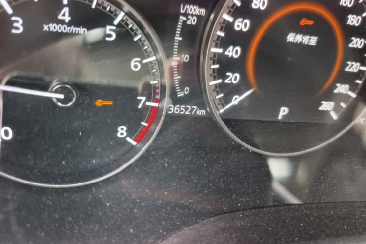 Used Mazda CX-30 2021 2.0L Automatic YAYUE Version Odometer Close Up