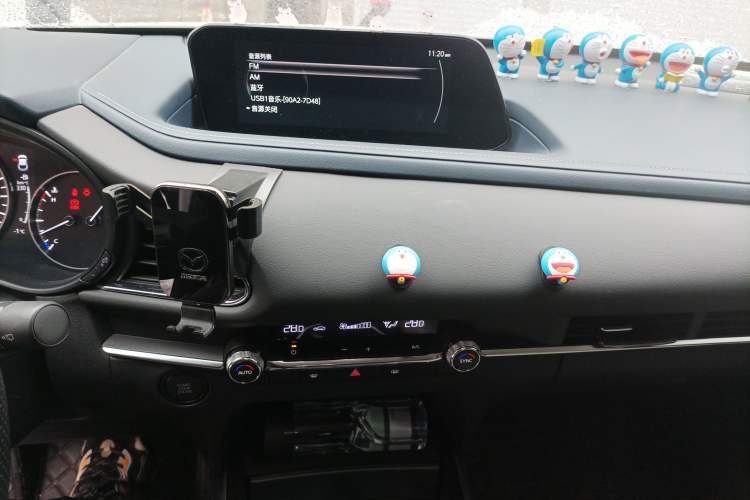 Used Mazda CX-30 2021 2.0L Automatic YAYUE Version Audio And AC Panel