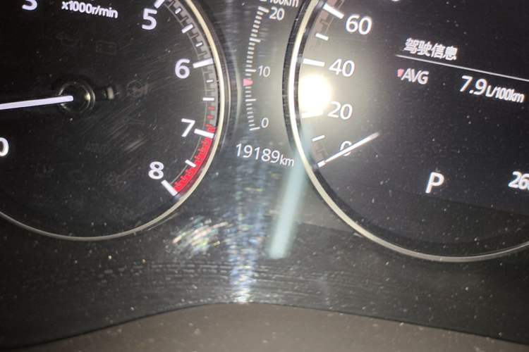 Used Mazda CX-30 2021 2.0L Automatic Zhiyue Trim Odometer Close Up
