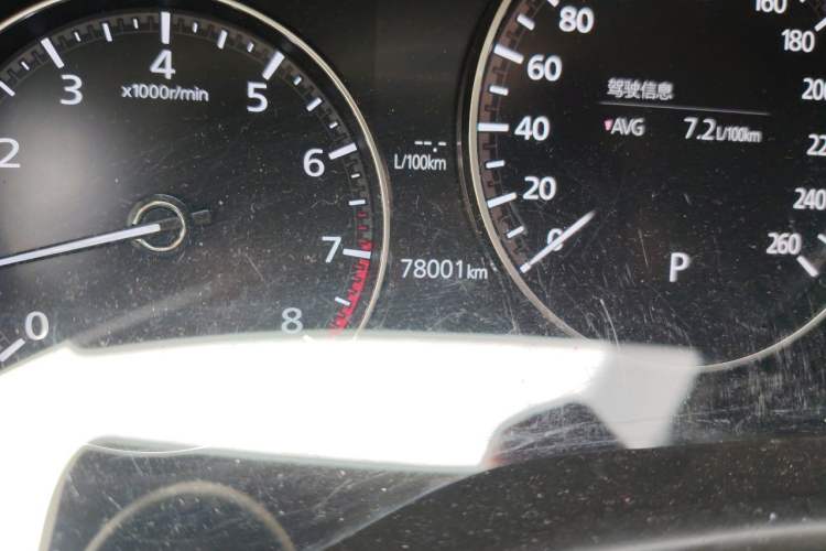 Used Mazda CX-30 2021 2.0L Automatic YAYUE Version Odometer Close Up