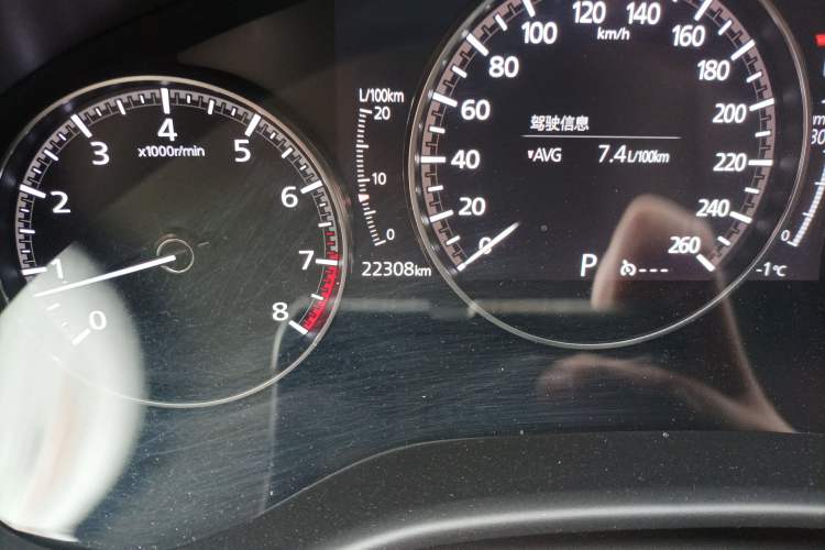Used Mazda CX-30 2021 2.0L Automatic YAYUE Version Odometer Close Up