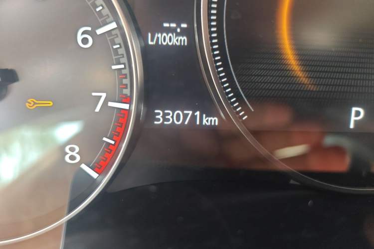 Used Mazda CX-30 2022 2.0L Automatic Jiayue Black Edition Odometer Close Up