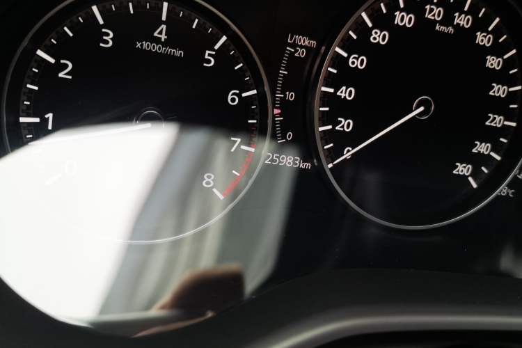 Used Mazda CX-30 2022 2.0L Manual Shangyue Trim Odometer Close Up
