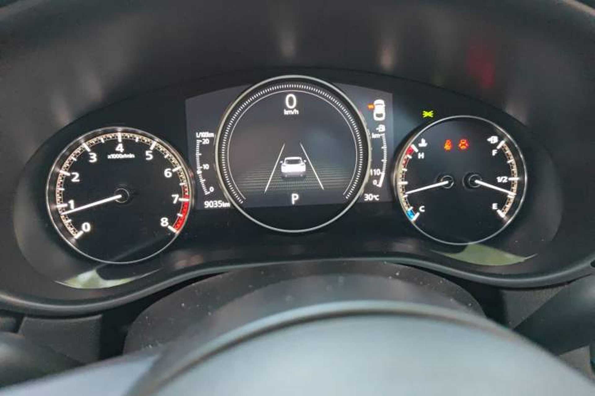 Used Mazda CX-30 2022 2.0L Automatic Jiayue Black Edition Odometer Close Up