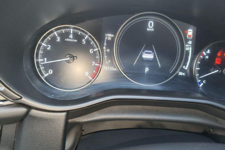 Used Mazda CX-30 2022 2.0L Automatic YAYUE Version Odometer Close Up
