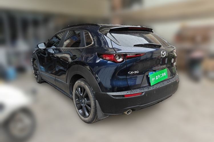 Used Mazda CX-30 2022 2.0L Automatic Jiayue Black Edition Rear Left 45 Deg